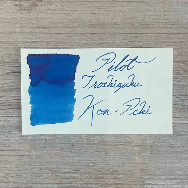 Pilot Iroshizuku Kon-peki